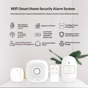 Alarma de Seguridad para <span class=keywords><strong>el</strong></span> Hogar, Paquete de Sistema de Seguridad para <span class=keywords><strong>el</strong></span> Hogar, Puerta de Enlace WiFi, Sistema de Alarma Antirrobo e Intrusión con Alarma de Respaldo Integrada - Product Image 2