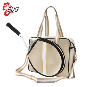 Paddle Tennis Racket Bag Custom Designer Fashion Casual Outdoor Gym Sports Tote Pickleball Racket Bag Womens Pickleball Bag