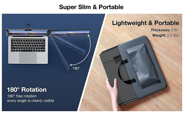 ポータブルディスプレイ　S1 14'' 1080P FHD Amazon.co.jp: Kwumsy ポータブルディスプレイS1 Portable