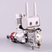 Moteur à essence RC RCGF 10cc RE à montage arrière en alliage d'aluminium pour avion modèle, avion à voilure fixe en balsa