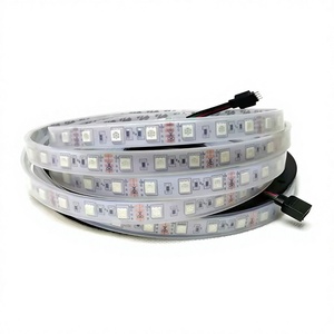 5meter <b>LED</b> RGB strip light with DC12 volts 14 watts IP65 waterproof use for outdoor advertising signs. - Product Image 1