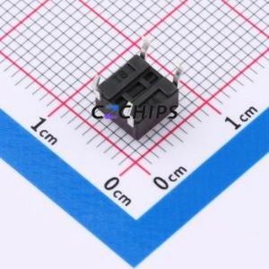 SMG-01-H045A1 Tactile Switch DIP-4P,6x6mm Switch Single Pole Single Throw Round Button 2.5N 6mm - Product Image 2
