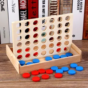 Hot Sale Foldable Outdoor Play Toy For Kids Backyard Educational Game Chess Four To Score Plastic 4 Connect In A Row Game