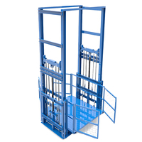 Schwerlast-Doppelführungsschienen-Hydrauliklift / Robuster Vertikaler Lastenaufzug mit Doppelführungsschienen-Design