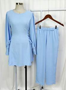 Luxury <b>Black</b> Abaya Femmes <b>Robe</b> Musulmane Modest De Luxe <b>Women's</b> Clothes for Summer - Product Image 5