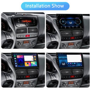 Radio Estéreo con GPS para coche, reproductor de vídeo con Android 10, WIFI, pantalla 2.5D, CARPLAY, para <span class=keywords><strong>Fiat</strong></span> <span class=keywords><strong>doblo</strong></span> 2015 - Product Image 2