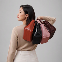 Sac à main de luxe sur mesure OEM, sac bandoulière en cuir véritable pour femmes