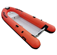Double coque en aluminium semi-rigide 13ft RIB 390 Bateaux gonflables en PVC Hypalon à vendre
