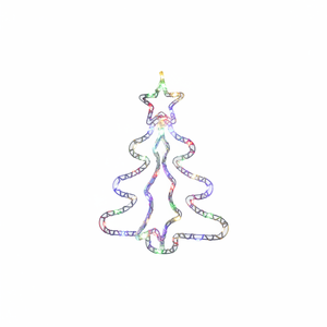 High Quality 16\" <b>LED</b> Christmas Decoration <b>Tree</b> 12PC/CS Modern Large Pine Needle Artificial Metal for Outdoors Customizable - Product Image 2