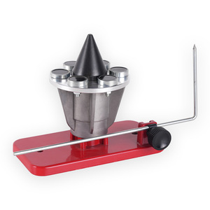 Magnetic Wall Mounted Lawn Mower <b>Blade</b> Balancer 750-087 339075B Red 165mm Base With Adjustment Knob - Product Image 2