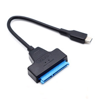 Cable Adaptador USB 3.1 Tipo C a SATA III para Disco Duro HDD SSD