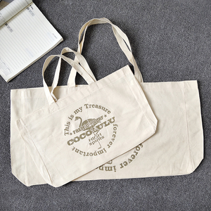 Multi Colors 18/28 Inch Cotton Canvas Tote <b>Bag</b> for Women Portable Handbag Water Resistant Open for Outdoor Travel Use - Product Image 4