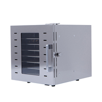 8 Trays Roestvrijstalen Kleine Voedseldehydrator Fruit-En Groentedroger Vleesdroogoven Mini-Droger