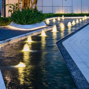 نافورة موسيقية صغيرة عالية الجودة من الفولاذ المقاوم للصدأ، معدات نوافير مائية - Product Image 6