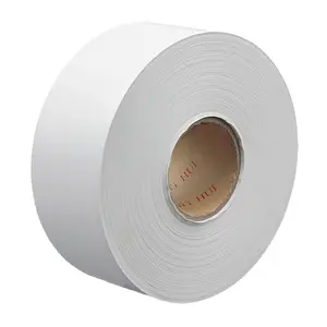 Di alta qualità rilascio jumbo roll carta patinata pe carta/silicone carta con fustellatura etichetta personalizzata jumbo roll