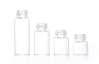 Bouteille Compte-Gouttes à Bouton Poussoir en Verre pour Teinture, Huile Essentielle ou Parfum, en Cristal – Formats 1ml, 2ml, 3ml, 5ml