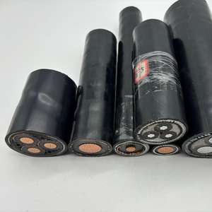 Cable <span class=keywords><strong>de</strong></span> Alimentación <span class=keywords><strong>de</strong></span> 3 Núcleos, MV 6/10KV 11KV 12KV 18/30KV 33KV, Al Cu/xlpe /swa, N2XSY 95 185 240 400 630mm2, IEC SANS, Arabia Saudita - Product Image 2