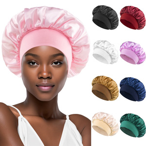 Cappello <span class=keywords><strong>da</strong></span> doccia alla moda unisex a tinta unita con tesa larga elasticizzata, ideale anche per la chemioterapia - Vendita calda transfrontaliera - Product Image 1