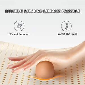 Colchão de Látex Luxuoso e Confortável, Tecido Macio, Respirável, Ecológico, Antibacteriano, Adequado para Casa, Hotel, Quarto Moderno, Hipoalergênico - Product Image 5