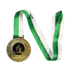 Medalla esmaltada de arcoíris en aerosol, evento de maratón personalizado que brilla en la oscuridad, fútbol, triatlón, eventos, Media Maratón - Product Image 6