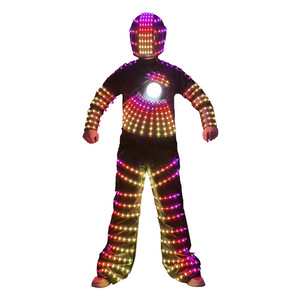 <b>Illuminated</b> Armor Set Light-Up Costume Stage Performance Unisex LED Suit Props - Product Image 5