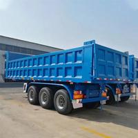 Semirremolque Volquete Lateral, Semirremolque Volquete Trasero, Remolque Volquete de 6 Ejes con Rampa, Remolque Volquete con Caja de Carga en Venta Cerca de Mí