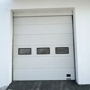 Premium Aluminum Sectional Door Easy Installation Sectional Steel Doors Automatic Sectional Roll Up Door