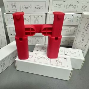 Lipstick Holder Foldable Phone <b>Tablet</b> <b>Stand</b> Red Portable Airplane Travel Lazy Person <b>Stand</b> Plastic Material - Product Image 2