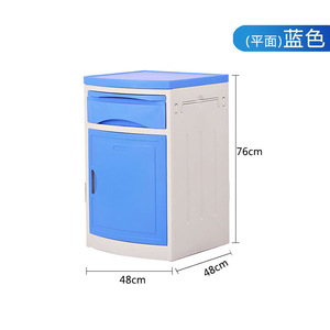 YunChuang Medical <b>Bedside</b> Table Abs Material Hospital Ward Storage Cabinet With Drawer And Door - Product Image 5