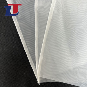Logo personnalisé réutilisable fin 200 microns 8*12 pouces de qualité alimentaire sac en tissu de fromage de haute qualité sacs de lait de noix sac filtrant en Nylon - Product Image 5