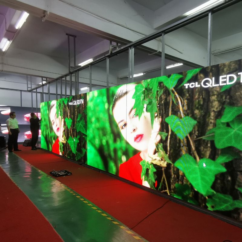 P3.9 Outdoor Full Color LED Display 500*500mm Die Casting Aluminum Panel LED Video Wall