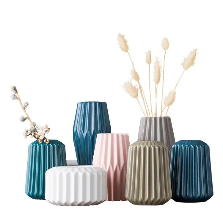 Creative Table Decor Floreros Plegables Origami Dry Flower Vase