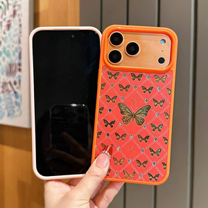 Cover Lusso Diamantata con Glitter <span class=keywords><strong>Oro</strong></span> a Farfalla per <span class=keywords><strong>iPhone</strong></span> 17 <span class=keywords><strong>Pro</strong></span> <span class=keywords><strong>Max</strong></span> 14 15 16 Plus e Samsung S26 Ultra - Product Image 3