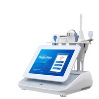 Détecteur de peau et de cuir chevelu de luxe Yingcai avancé 5 en 1, grossissement 200x, analyseur scanner multifonctionnel de santé 808nm