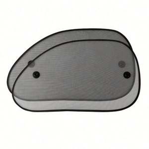 Heat Transfer Printing 2 Pieces Side <b>Window</b> Nylon <b>Mesh</b> Car Sunshade - Product Image 4