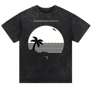 Camiseta de Alta Calidad con Logotipo Personalizado, Tu Propia Marca, Estilo Vintage Lavado, Camiseta con Lavado Ácido, 100% Algodón - Product Image 1