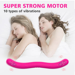 Жидкий силиконовый двухсторонний вибратор - Product Image 4