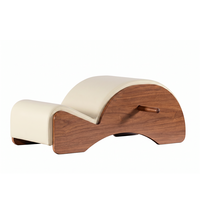 Ensemble d'équipements de Pilates en bois de noyer à cinq pièces avec Reformer Cadillac pour salle de sport commerciale