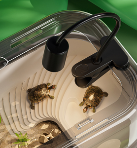 Terrario Ecológico y Duradero <span class=keywords><strong>de</strong></span> ABS Rectangular para Cría <span class=keywords><strong>de</strong></span> Tortugas, Plataforma para Tomar el Sol y Escalar, Suministros para Reptiles y Anfibios Brasileños - Product Image 4