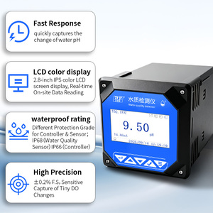 Monitor Online della Qualità dell'Acqua con Sensore <span class=keywords><strong>PH</strong></span> 4-20mA, Controllore per Acqua Potabile in Scuole e Asili - Product Image 1