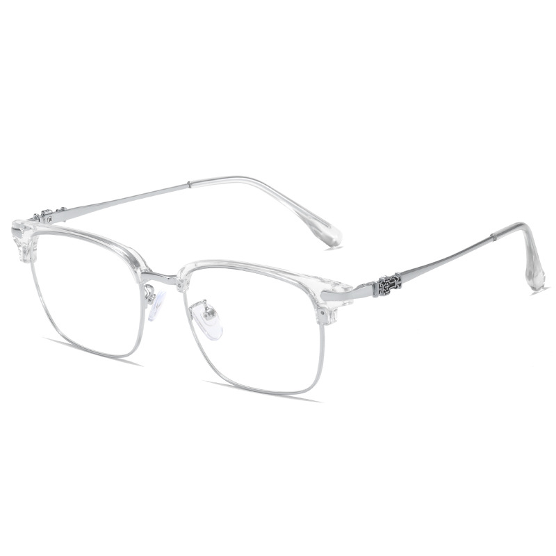 Cadre argenté transparent C5