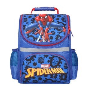 Diseño <span class=keywords><strong>de</strong></span> fábrica azul <span class=keywords><strong>de</strong></span> alta calidad Durable Spider Man mochila primaria niño niños escuela mochila personalizada niños <span class=keywords><strong>libro</strong></span> mochila - Product Image 1