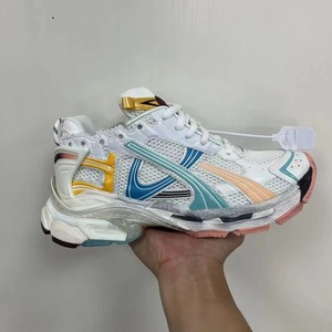 Zapatillas Deportivas Unisex Chunky con Diseño Desgastado, Plataforma de Malla Multicapa, Moda Urbana, Diseño de Lujo - Product Image 4