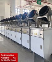 Machine de cuisson automatique commerciale pour wok, robot de cuisson rotatif pour restaurant, cantine, cuisine