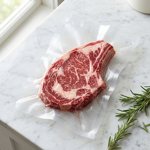 Bolsas <span class=keywords><strong>de</strong></span> Vacío Transparentes Personalizadas, Herméticas, con Textura, para Almacenamiento <span class=keywords><strong>de</strong></span> Alimentos, Diseño en Relieve para Carne Fresca y Salmón - Product Image 1