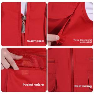 سترة تكتيكية متعددة الوظائف للأنشطة الخارجية مع جيوب لأعمال البناء والهندسة وصيد الأسماك والتسلق والمشي لمسافات طويلة - Product Image 3