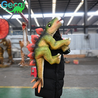 Marionnette de dinosaure réaliste en silicone de qualité supérieure, artisanale, taille réelle, animatronique, dragon, dinosaure bébé