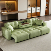 Ensemble de canapé-lit NewSquare en tissu, design moderne, combinaison pour la maison et le bureau, pliable, meubles sur mesure