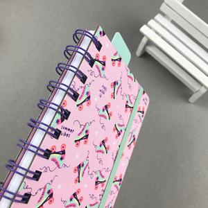 B5 A6 Impresión personalizada Diario Rosa Registro <span class=keywords><strong>de</strong></span> presupuesto Agenda Planificador Espiral Daries <span class=keywords><strong>Cuaderno</strong></span> <span class=keywords><strong>de</strong></span> <span class=keywords><strong>tapa</strong></span> <span class=keywords><strong>dura</strong></span> para niñas - Product Image 3