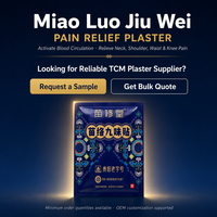 Miao Luo Jiu Wei Pain Relief Plaster : Soulage les douleurs au cou, aux épaules, à la taille et aux genoux, les tensions lombaires et favorise la récupération des contusions